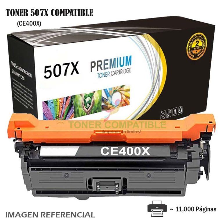 Toner Compatible 507X HP CE400X Black