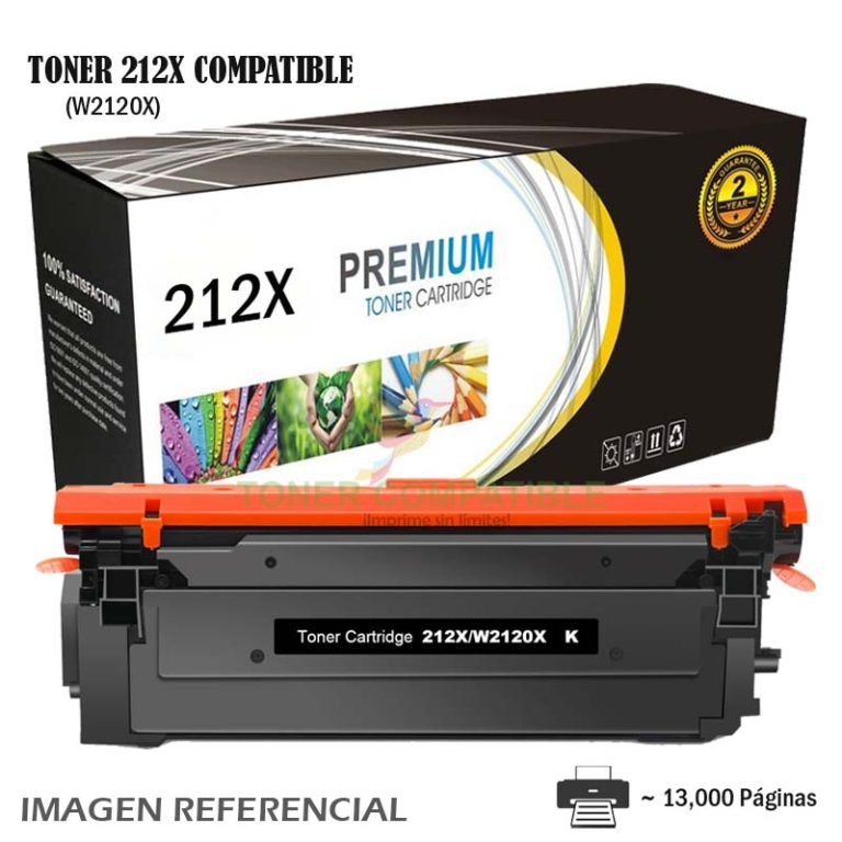 Toner Compatible 212X HP W2120X Black