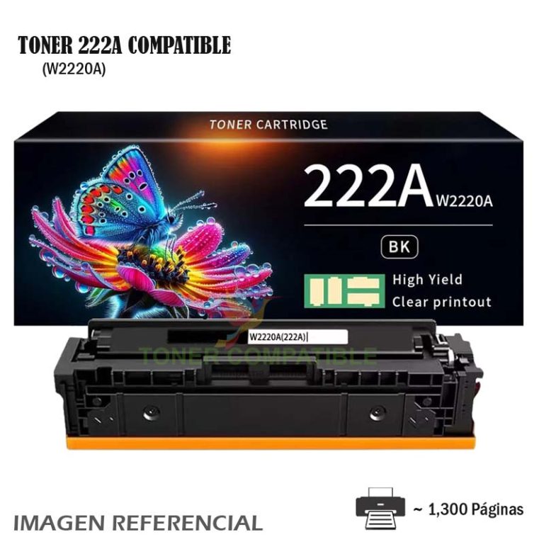 Toner Compatible 222A HP W2220A Black