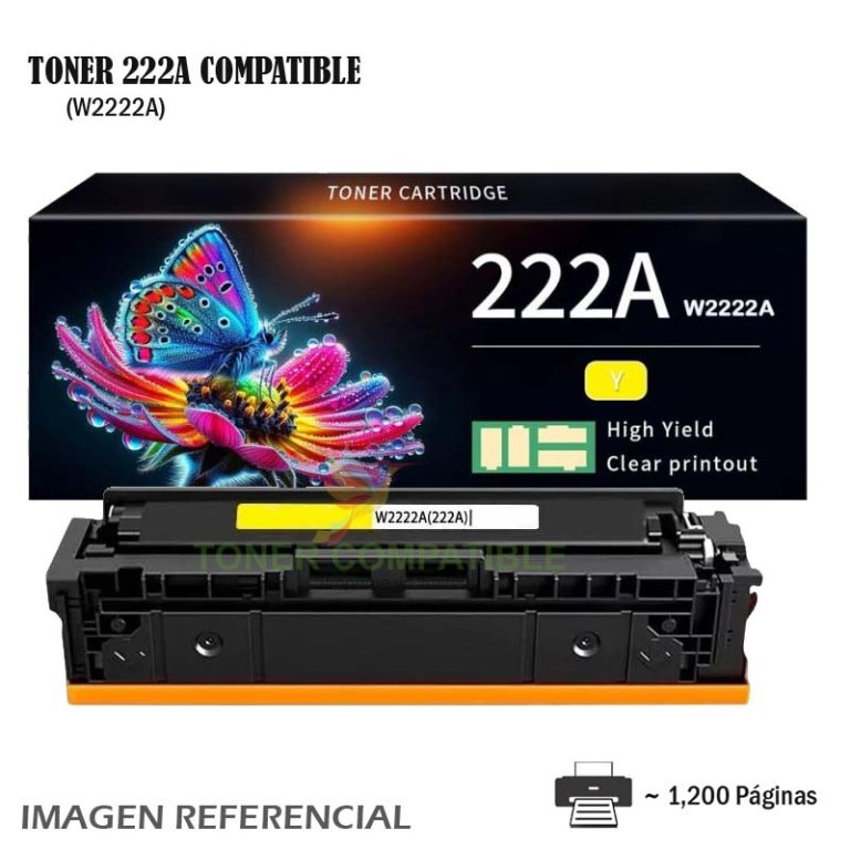 Toner Compatible 222A HP W2222A Yellow