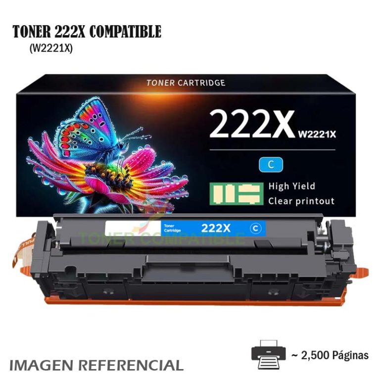 Toner HP LaserJet 3288dn 222X Genérico (W2221X) Sin Chip