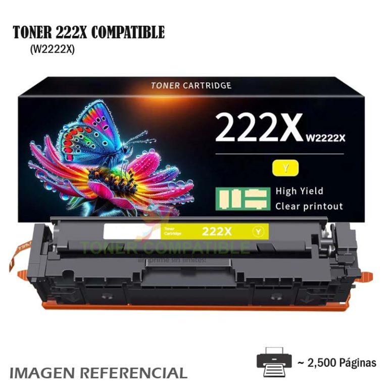 Toner HP LaserJet 3303fdw 222X Genérico (W2222X) Sin Chip