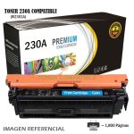 Toner Compatible 230A HP W2301A Cyan
