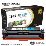 Toner Compatible 230X HP W2301X Cyan