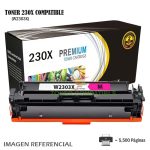 Toner Compatible 230X HP W2303X Magenta