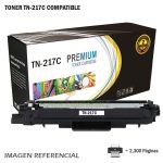 Toner Compatible Brother TN-217C Cyan