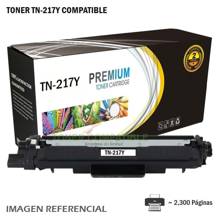 Toner Compatible Brother TN-217Y Yellow