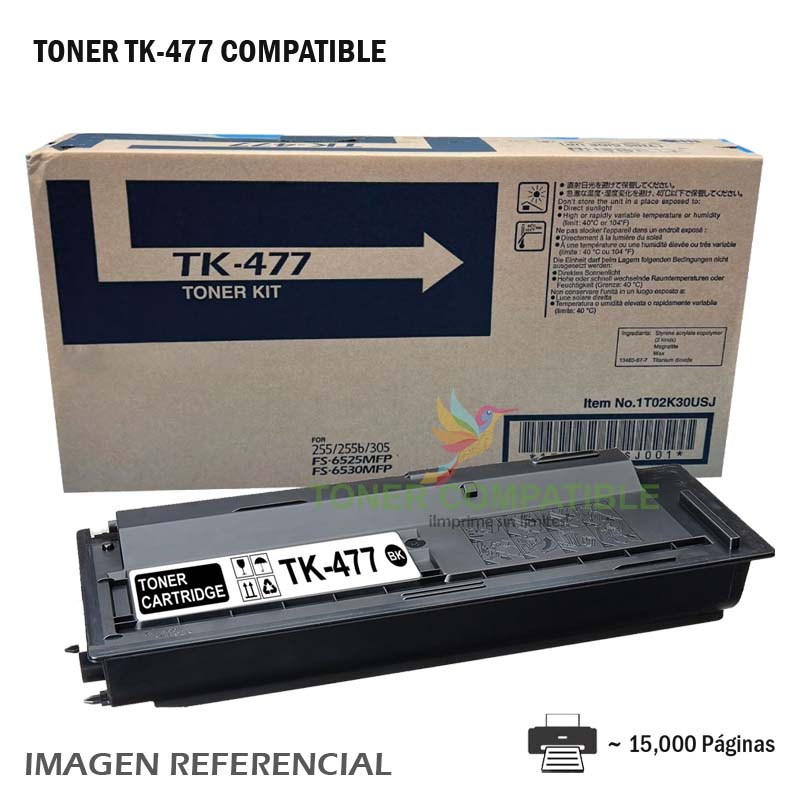 Toner Compatible TK-477 Kyocera Toner Compatible TK-477 Kyocera