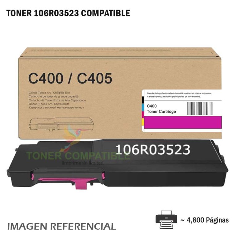 Toner Compatible Xerox 106R03523 Magenta