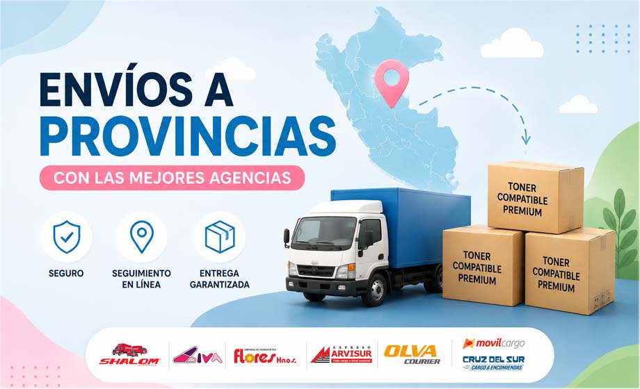 Envios de toner a provincias